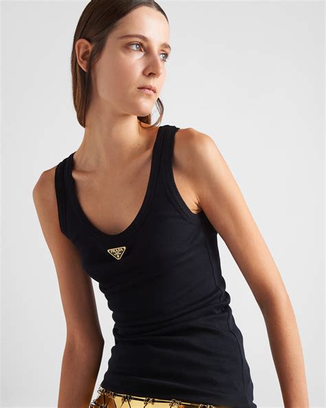 prada tank too|Prada tank top sale.